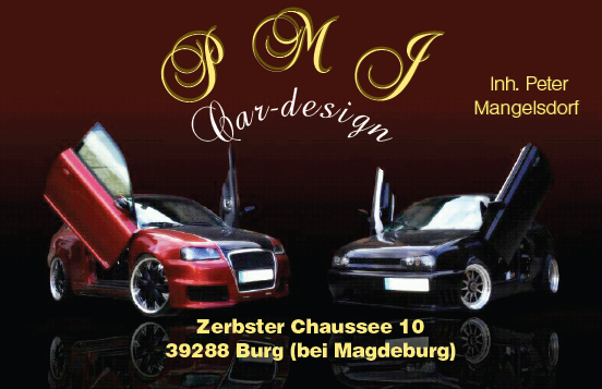 Visitenkarte PMJ Cardesign